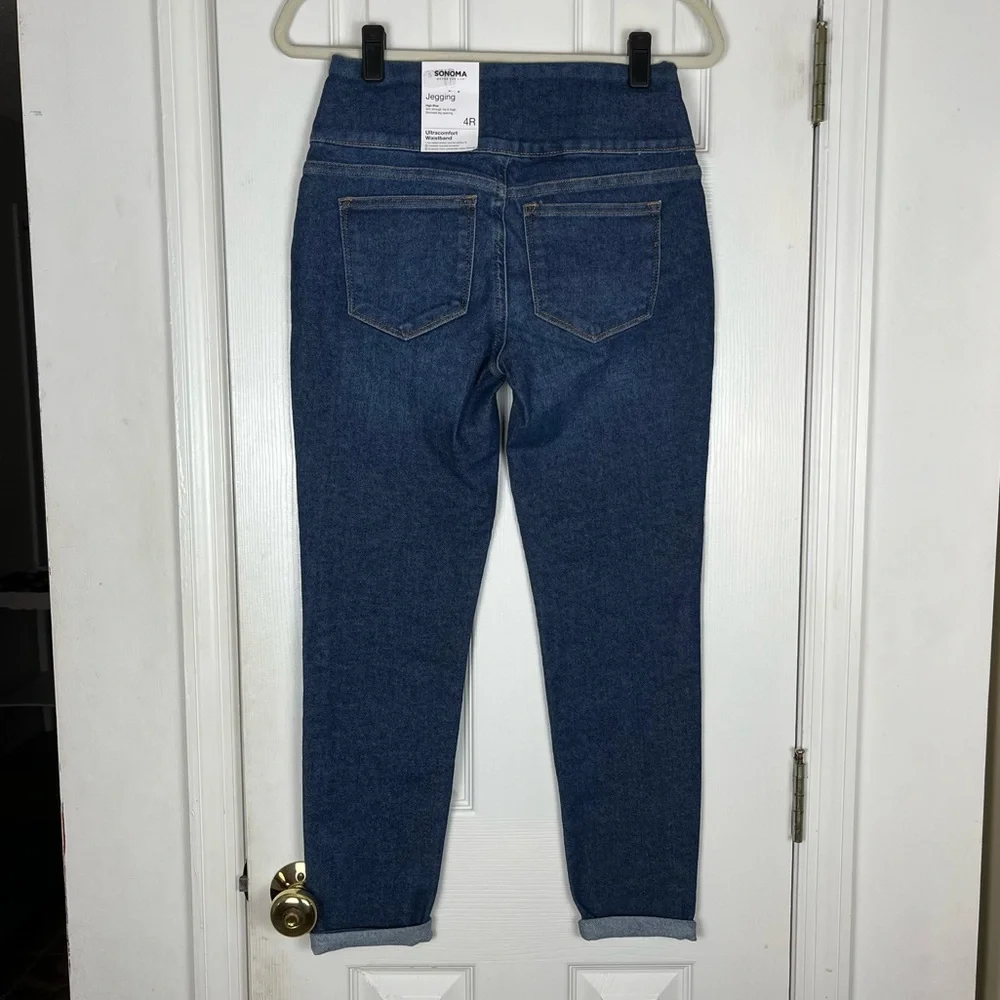NWT Sonoma High Rise Jegging Jeans Sz 4R